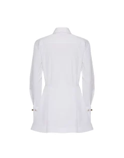 Iris ShirtSolid White in Tailor Poplin