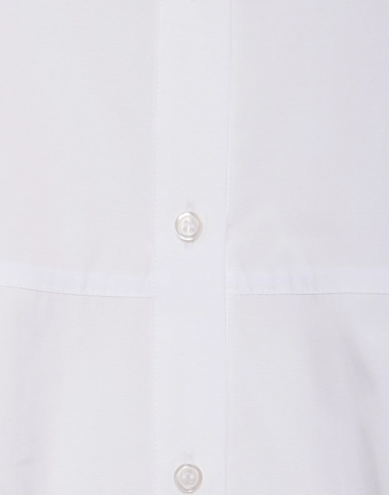Iris ShirtSolid White in Tailor Poplin