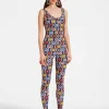 Jazzercize SuitWhitsun Mini Blue in Skinny Jersey