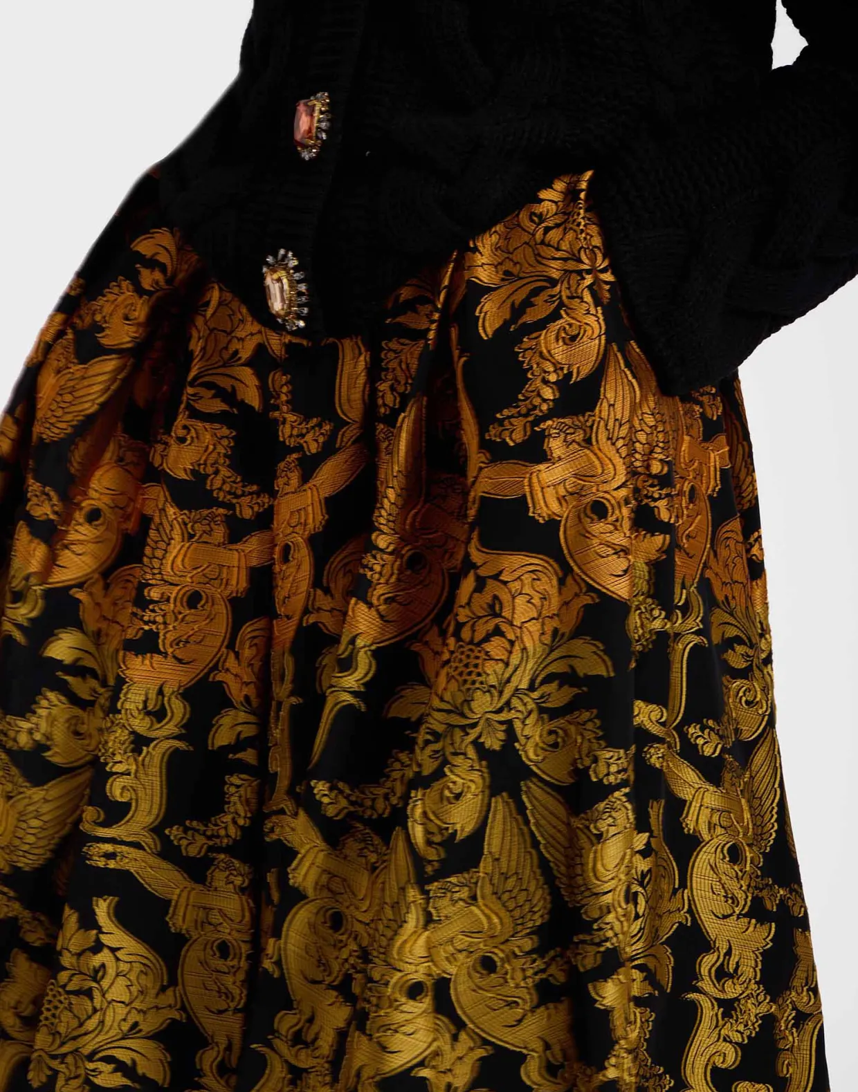 Kelly SkirtCherubs Multicolor in Fil Coupé