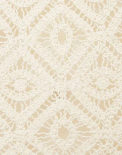 La Scala HoodiePlaza Cream in Macramé
