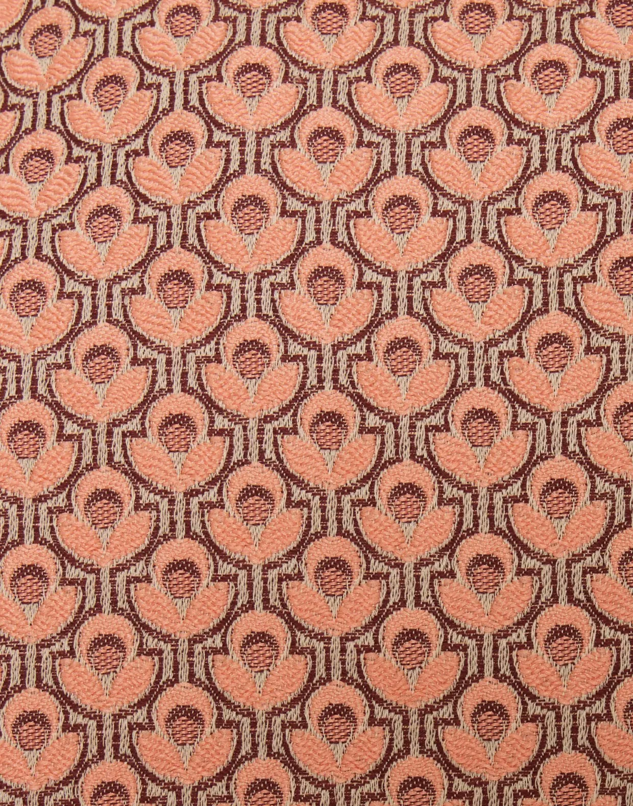 La Scala TopTulip Pale Pink in Jacquard Embroidered
