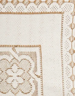 Lacey Large TableclothSolid White Smoke in Embroidered Cotton