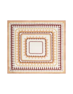 Large Napkins Set Of 2Doric Placée Pink in Linen