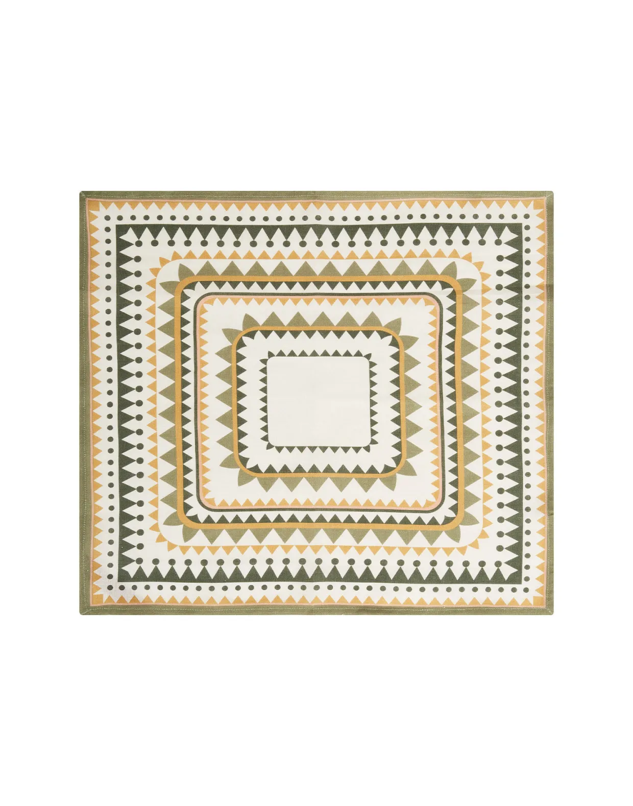 Large Napkins Set Of 2Doric Placée Light Green in Linen
