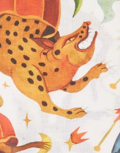 Large Napkins Set Of 2Jungle Book in Linen