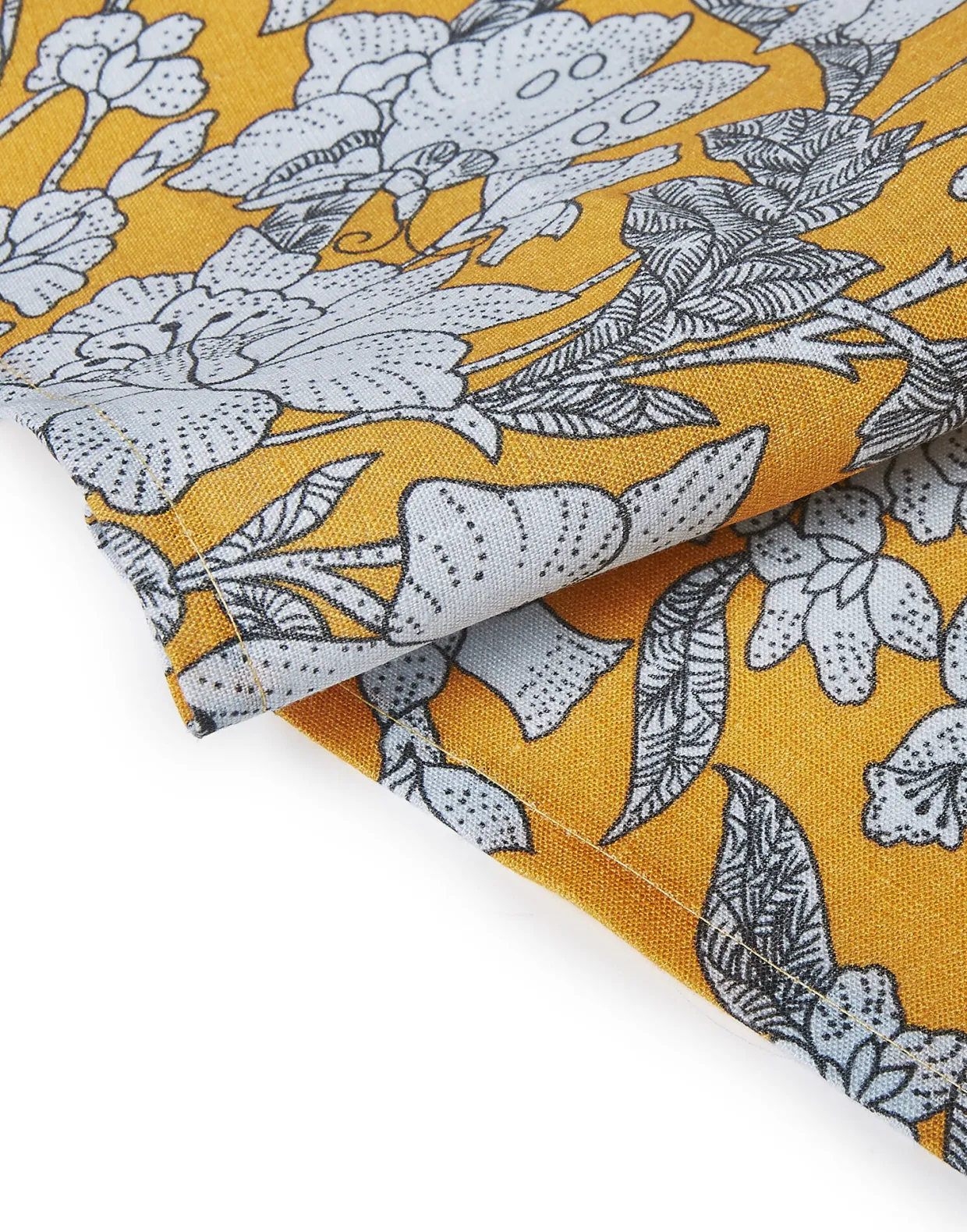 Large Napkins Set Of 2Lilium Zafferano in Linen