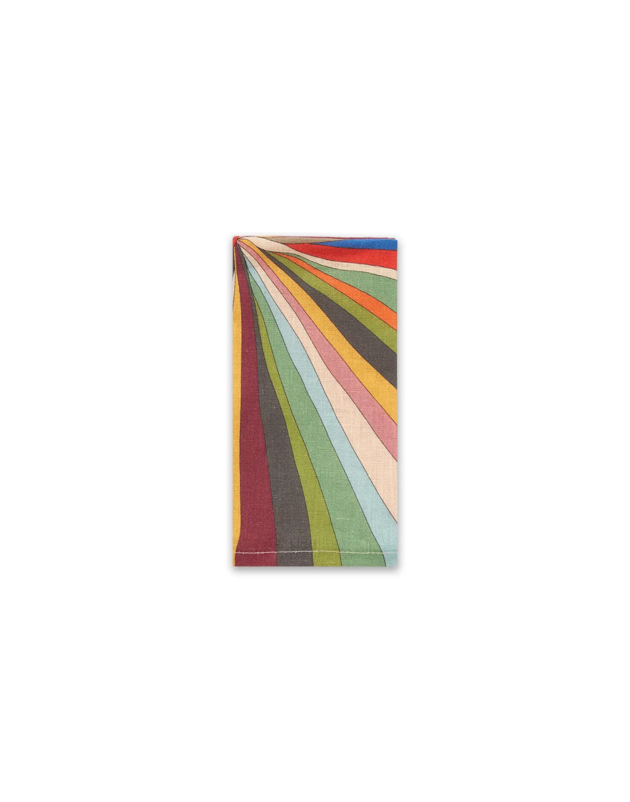 Large Napkins Set Of 2Rainbow Rays in Linen