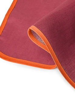 Large Napkins Set Of 2Rainbow Raspberry in Linen