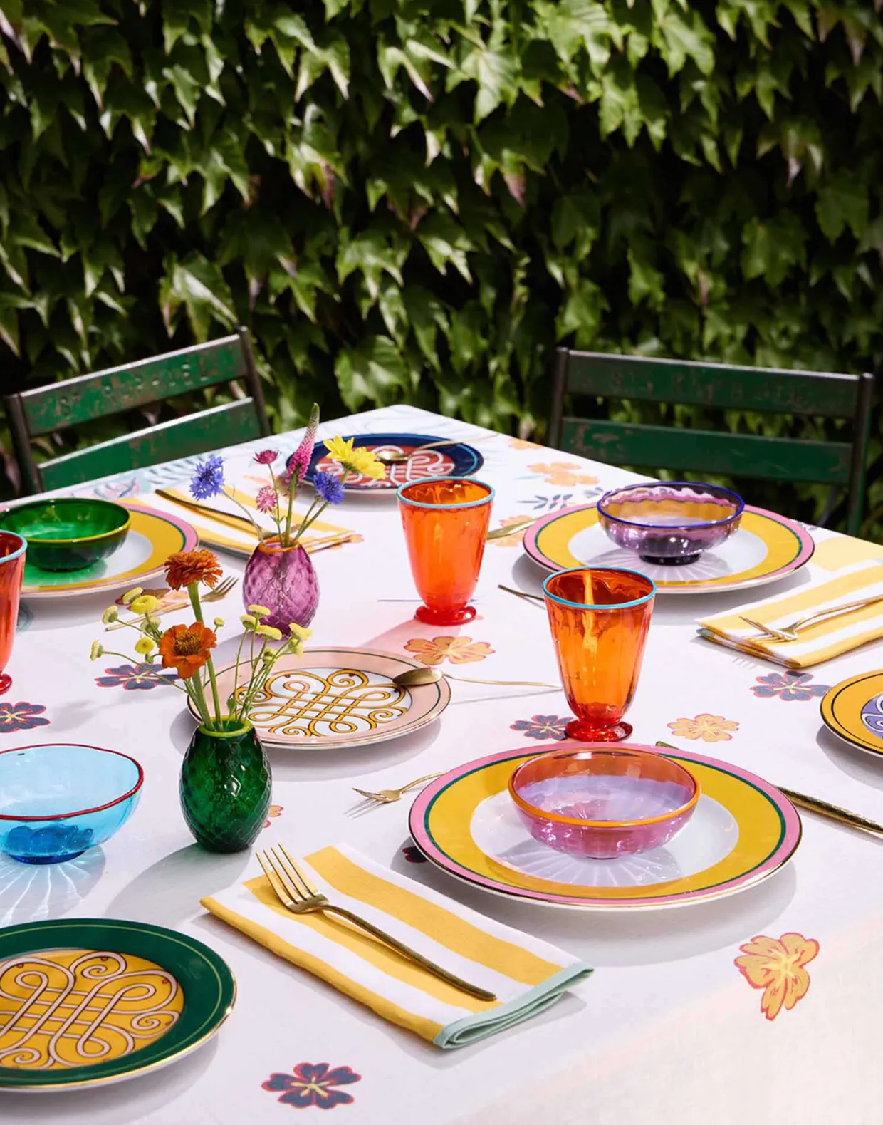 Large Napkins Set Of 2Riviera Giallo in Linen
