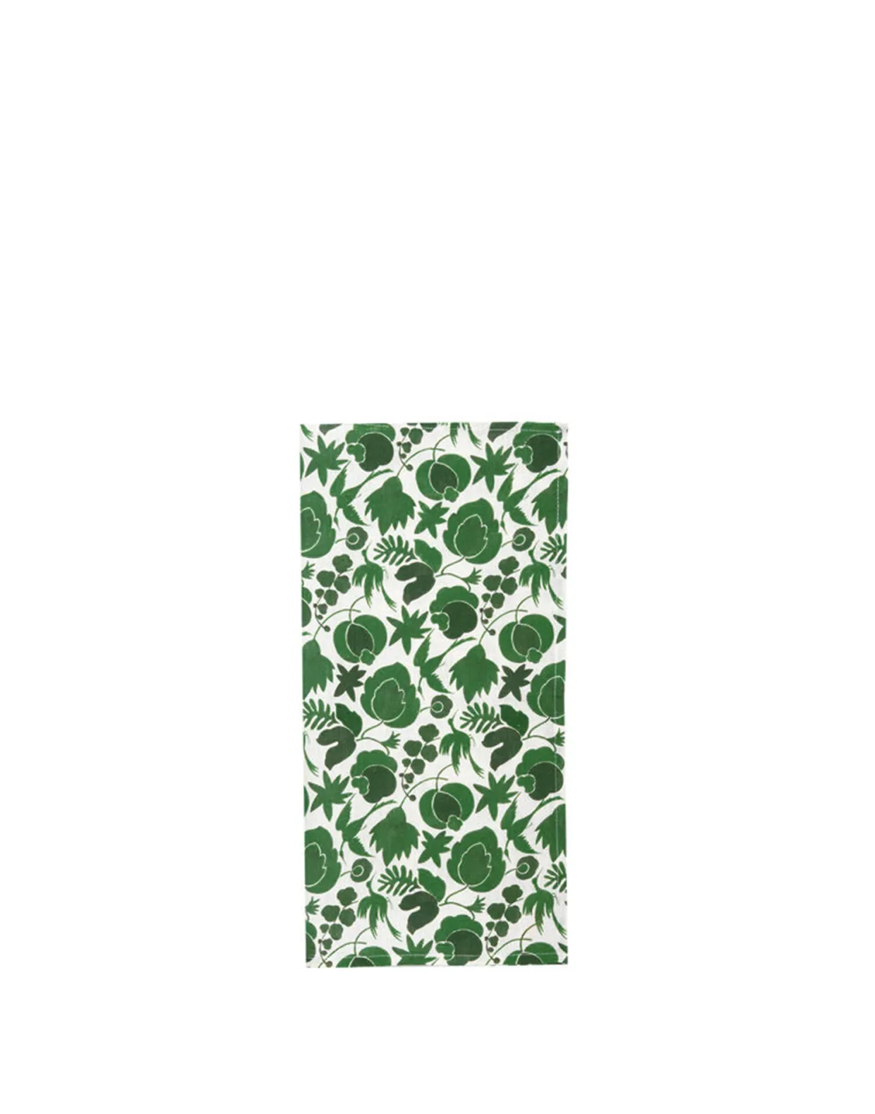 Large Napkins Set Of 2Wildbird Verde Small in Linen
