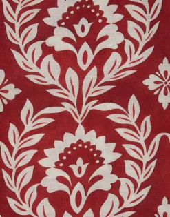 Large TableclothGarland Bordeaux in Linen