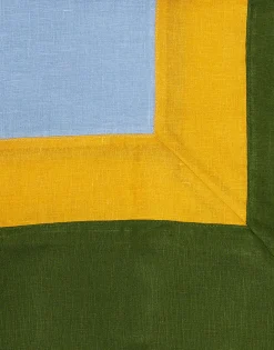 Large TableclothRainbow Sky in Linen
