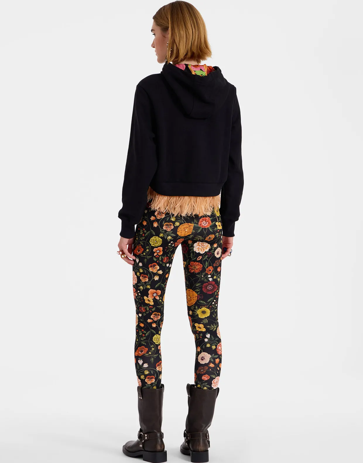 LeggingsBotticelli Black in Skinny Jersey