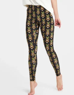 LeggingsScarab Black in Skinny Jersey