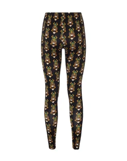 LeggingsScarab Black in Skinny Jersey
