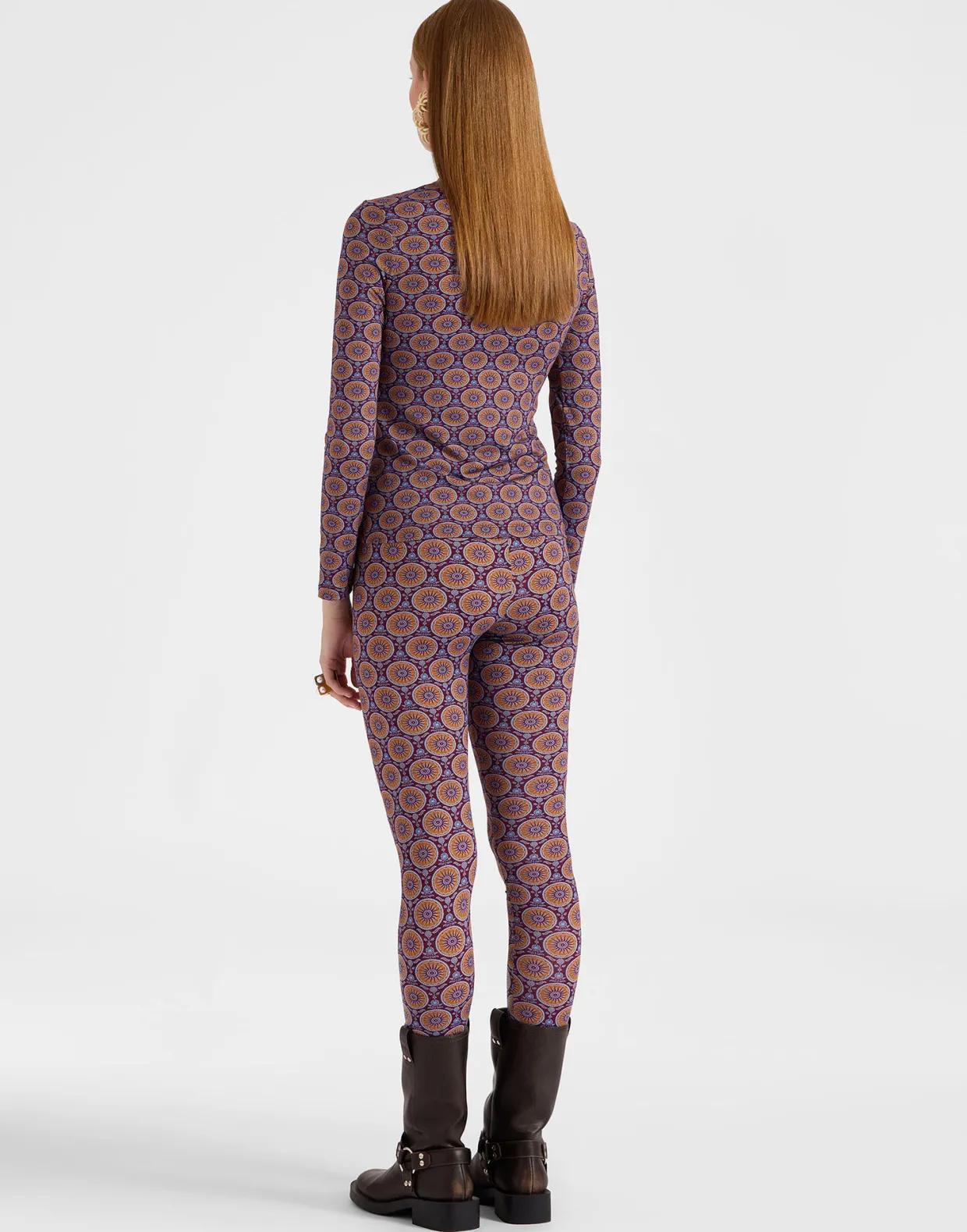 LeggingsSovereign Mini Purple in Skinny Jersey