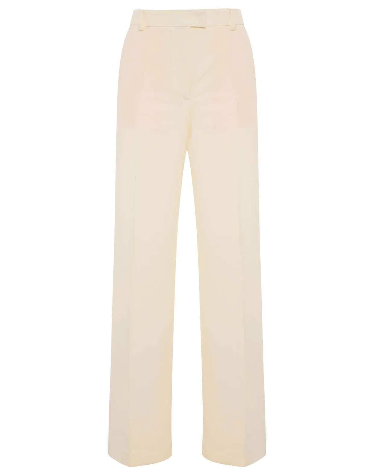Let Loose PantsSolid Ivory in Cady Wool