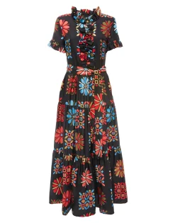 Long And Sassy DressVetrata Grande in Silk Twill