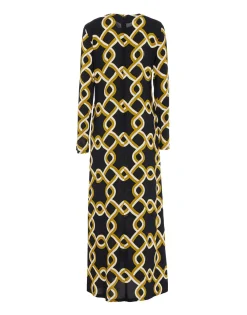 Long Sleeve Swing DressTackle Black in Sabl&eacute;