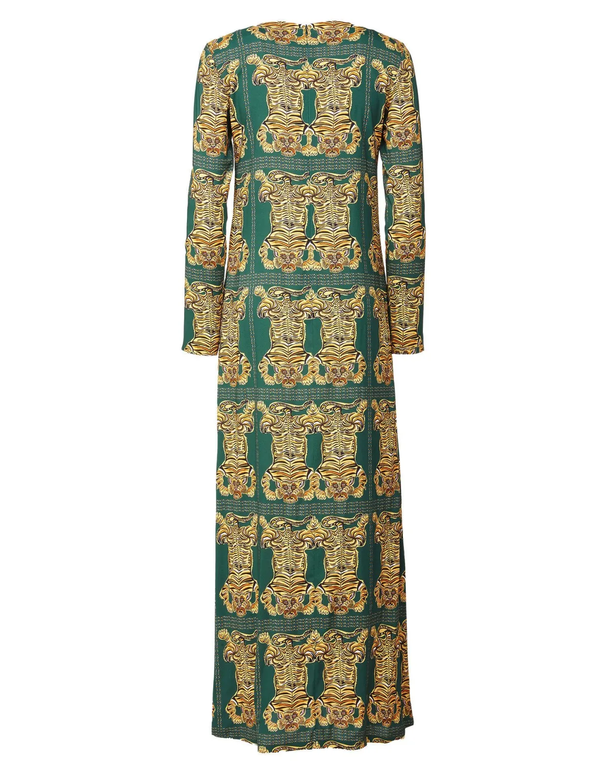 Long Sleeve Swing DressTiger Tiles in Sablé