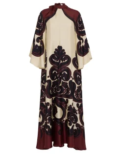 Magnifico DressCorsini Placée Cream in Silk Twill