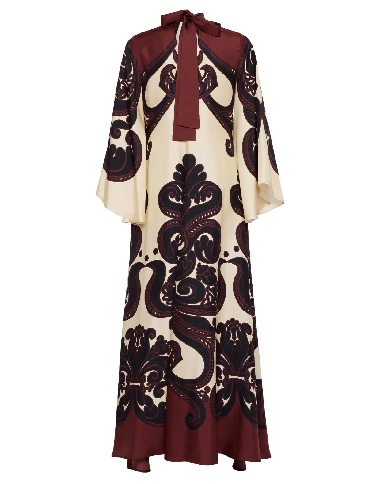 Magnifico DressCorsini Placée Cream in Silk Twill