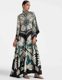 Magnifico DressMix Tiles Placée Black in Silk Twill