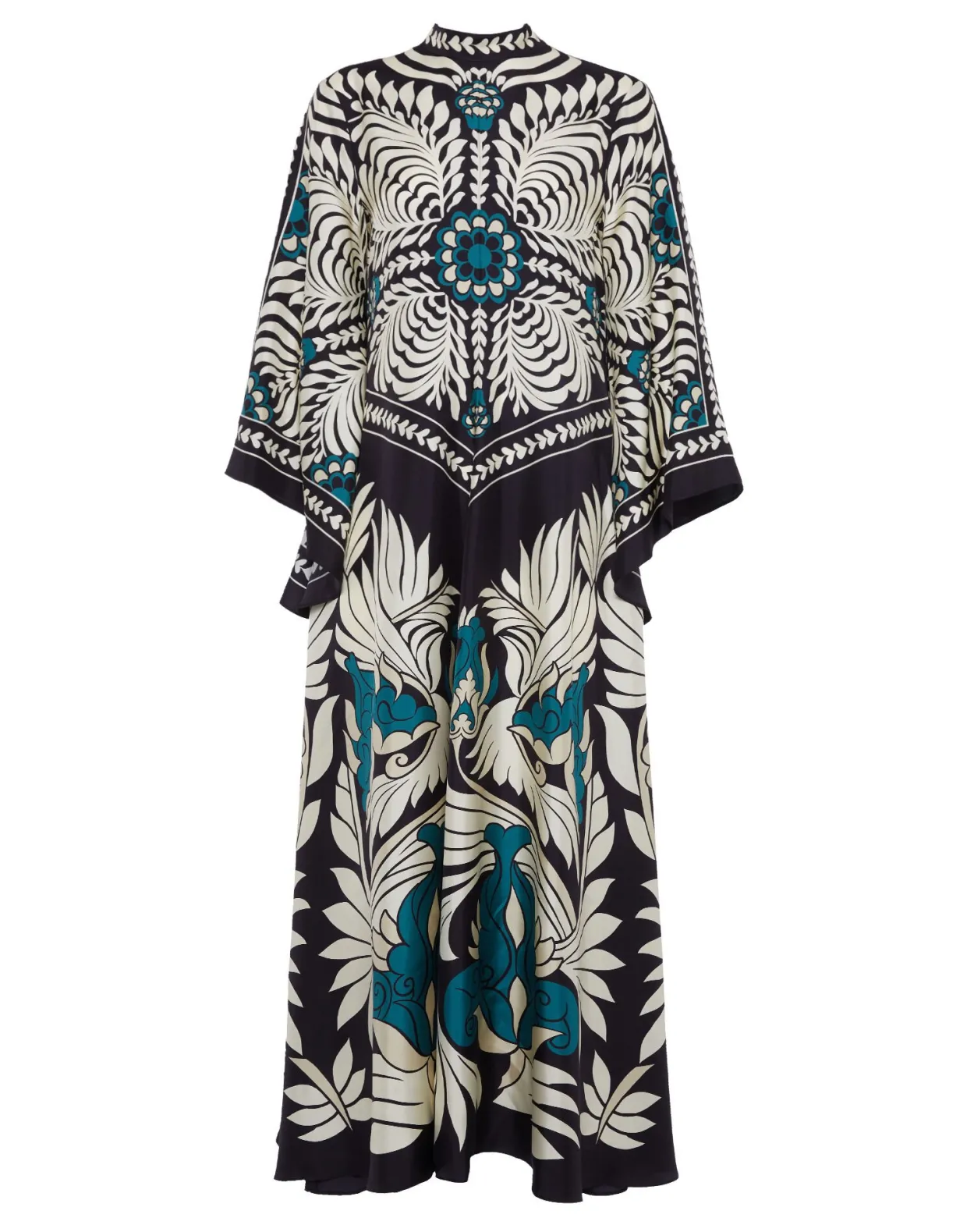 Magnifico DressMix Tiles Placée Black in Silk Twill