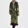 Magnifico Midi DressThe Nile Plac&eacute;e Black in Silk Twill