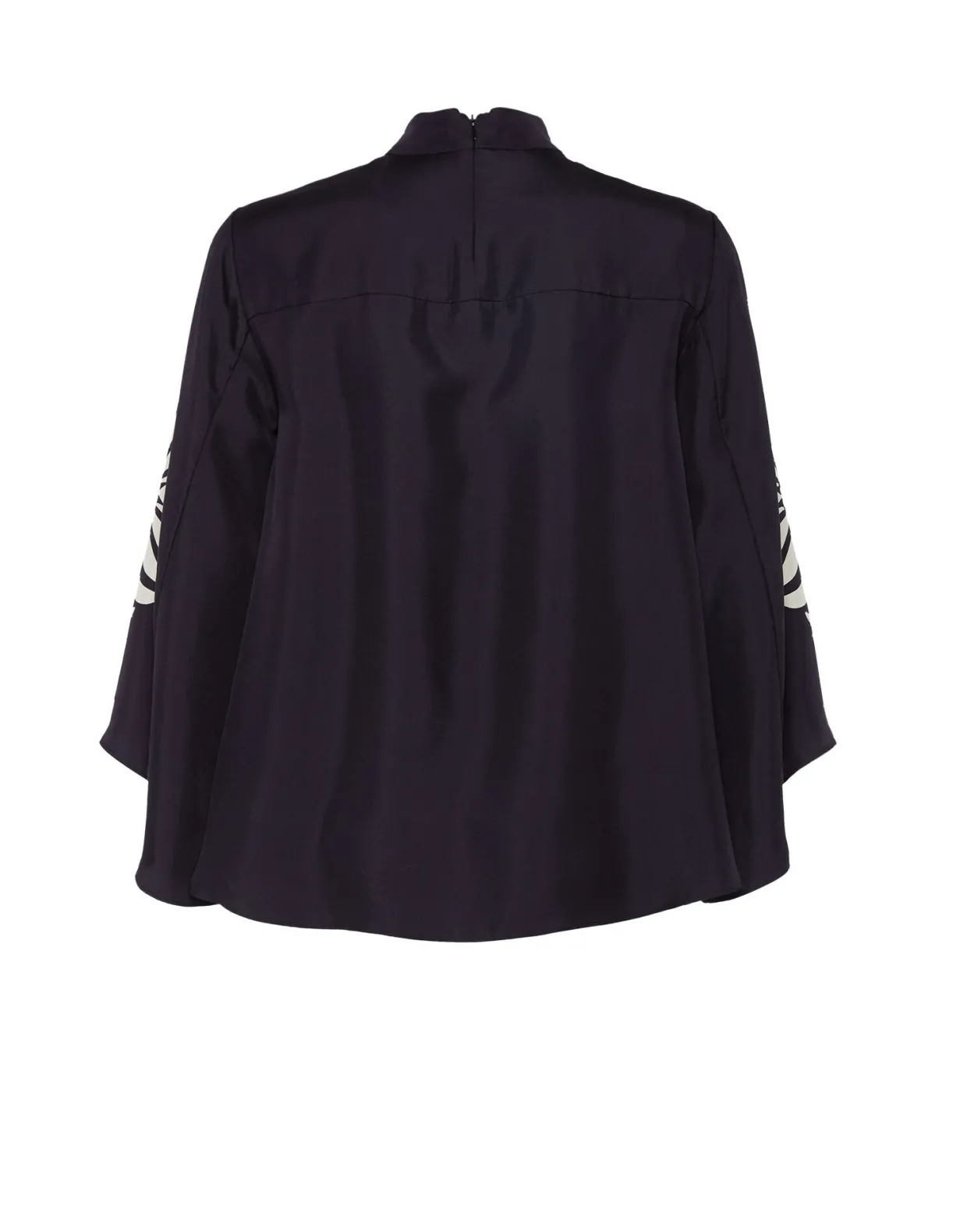 Make An Exit TopMix Tiles Placée Black in Silk Twill