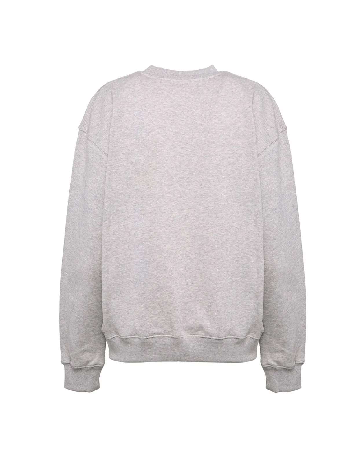 “MATRIARCHY NOW!” Stand-up SweatshirtT.Unita Grigio in Cotton Felpa