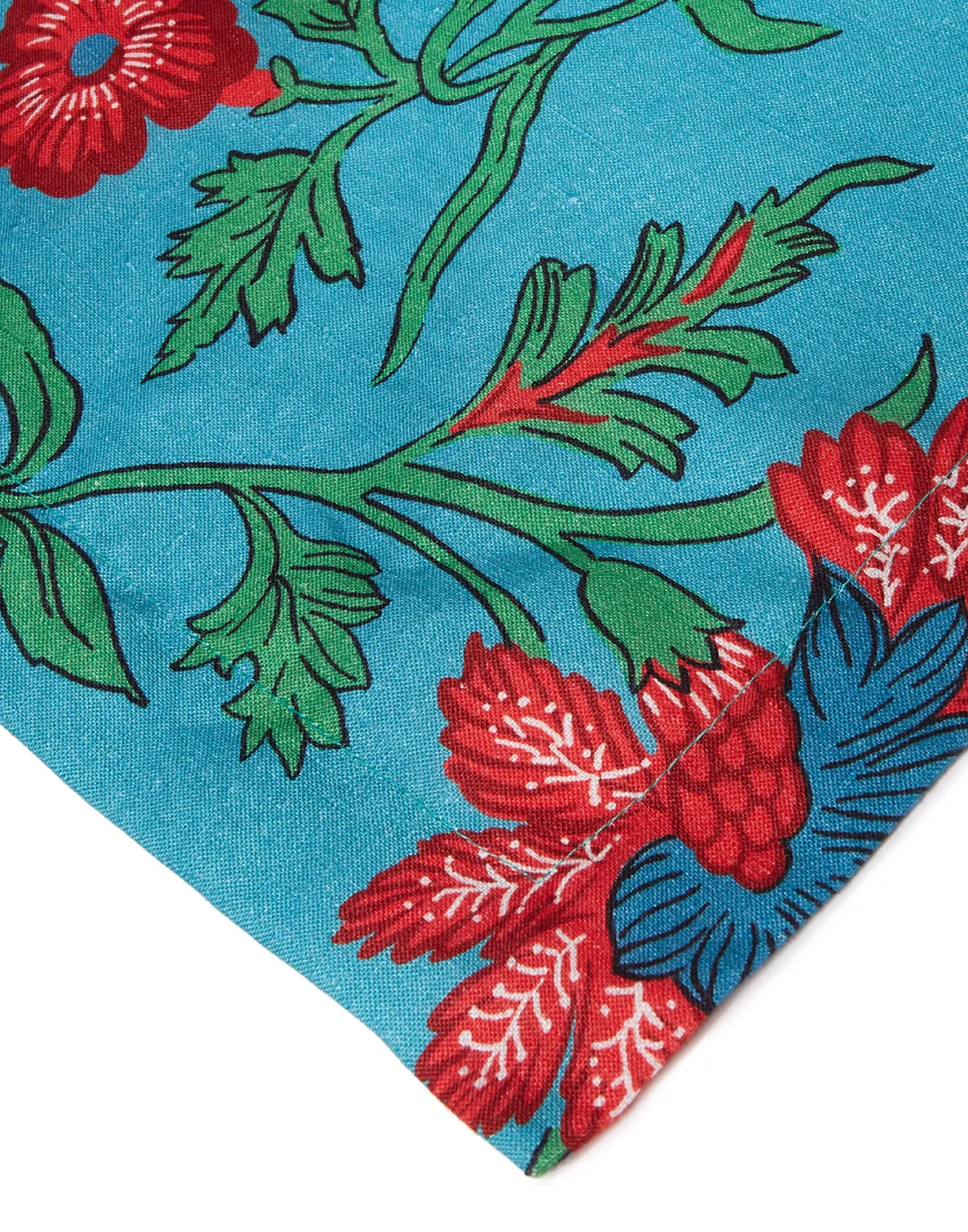 Medium RunnerDragonflower Turchese in Linen