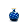 Mini Ciccio VaseBlue in Murano Glass