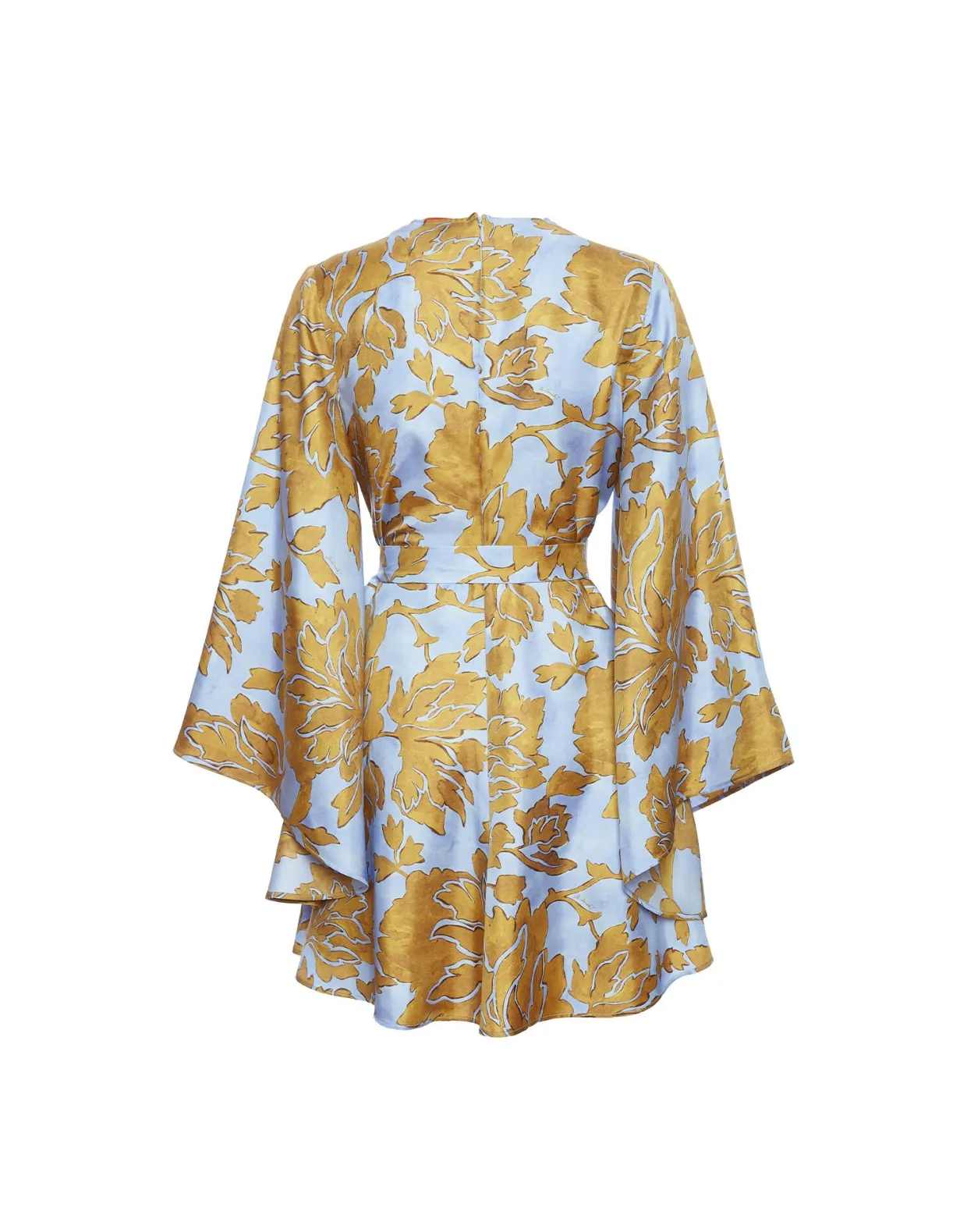 Mini Magnifico DressTangle Light Blue in Silk Twill