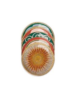 Mini Plates Set Of 5Cortile Mix in Porcelain