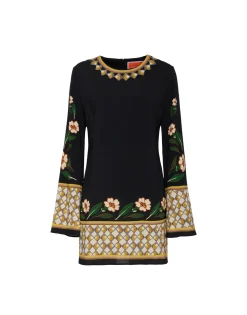 Mini Supreme Swing DressDazed Placée Black in Sable