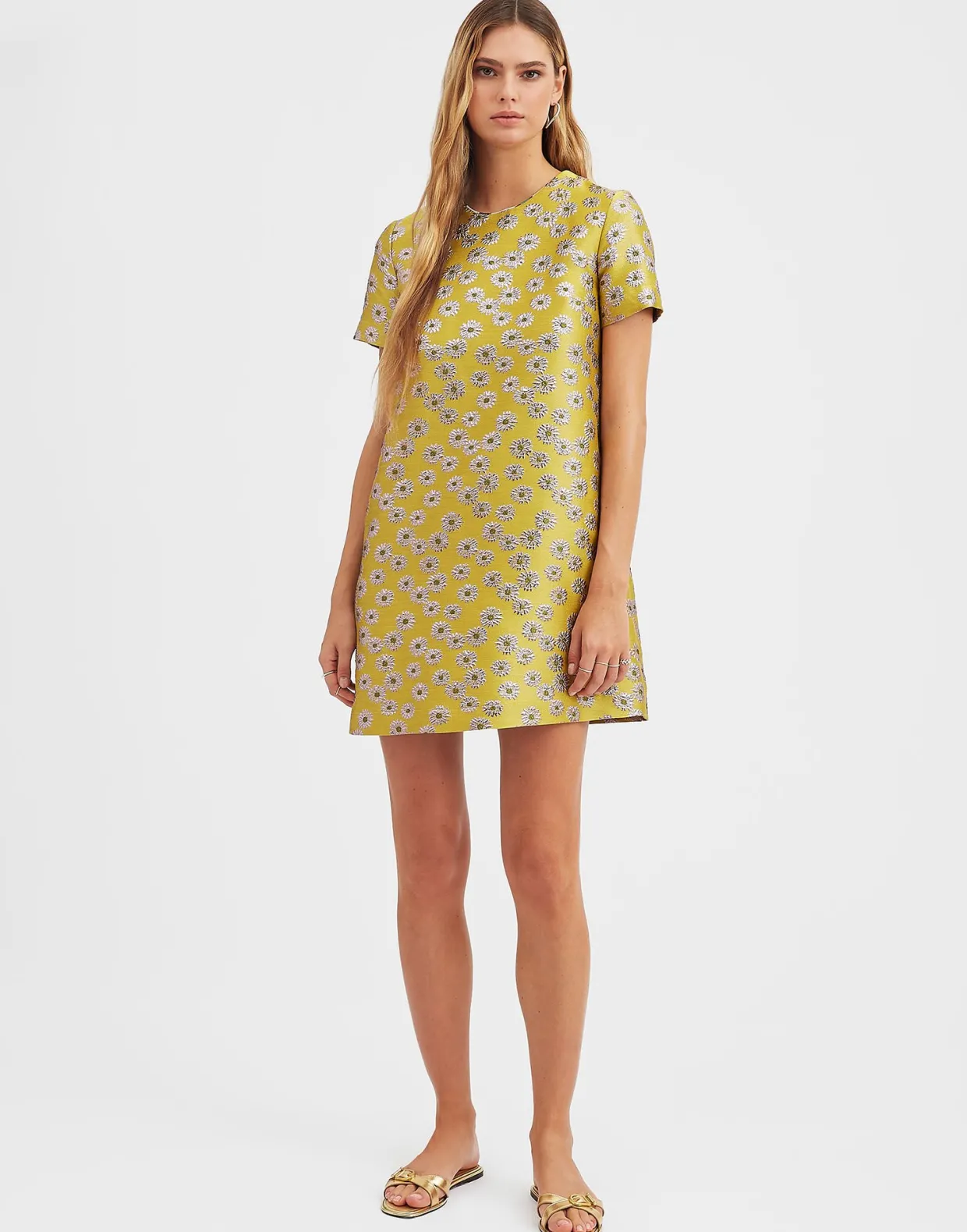Mini Swing DressMargarita in Jacquard