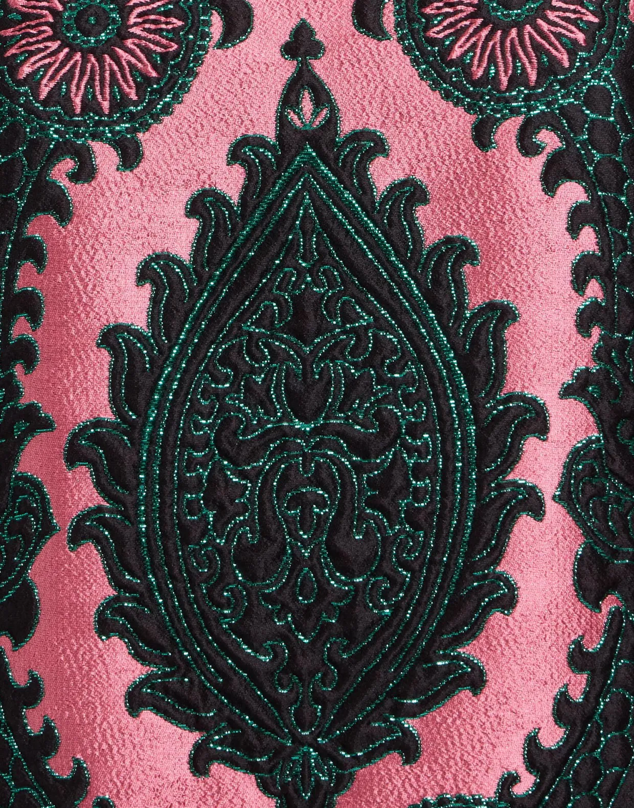 Mini Swing DressOltrarno Pink in Jacquard