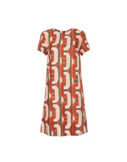 Mini Swing DressPrometheus Pale Pink in Silk Twill