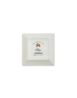 Mini Trinket TrayThe Keys Bordeaux in Porcelain