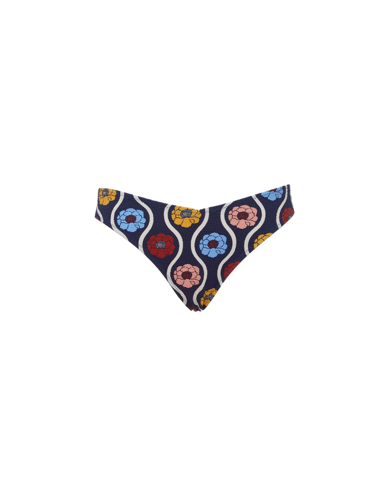 Mirage BottomWhitsun Mini Blue in Piquet Lycra