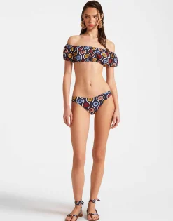 Mirage TopWhitsun Mini Blue in Piquet Lycra