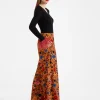 Palazzo PantsBotticelli Rust in Velvet Stretch