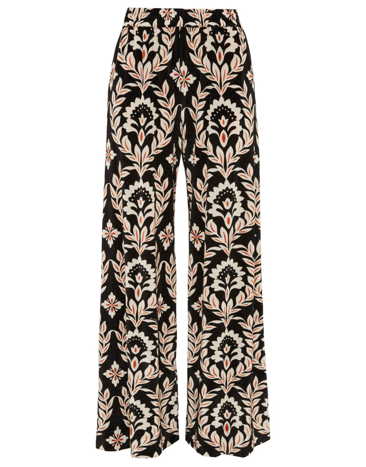 Palazzo PantsGhirlanda Black in Velvet Stretch