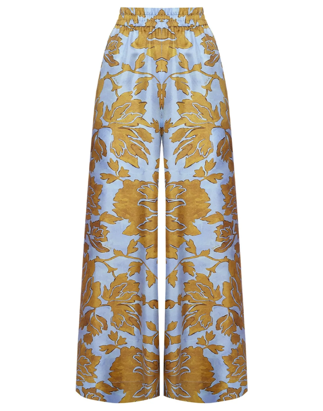 Palazzo PantsTangle Light Blue in Silk Twill