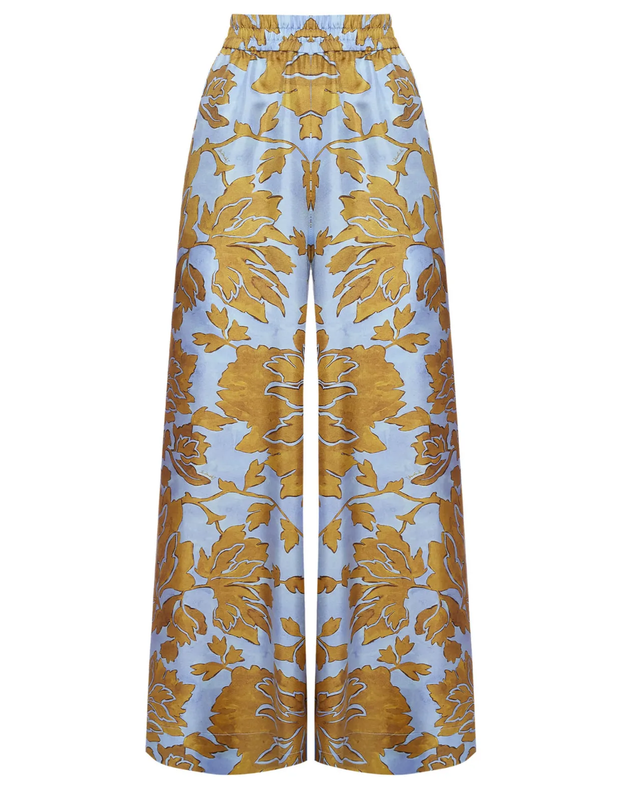 Palazzo PantsTangle Light Blue in Silk Twill