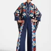 Palazzo PantsWhitsun Plac&eacute;e Blue in Silk Twill