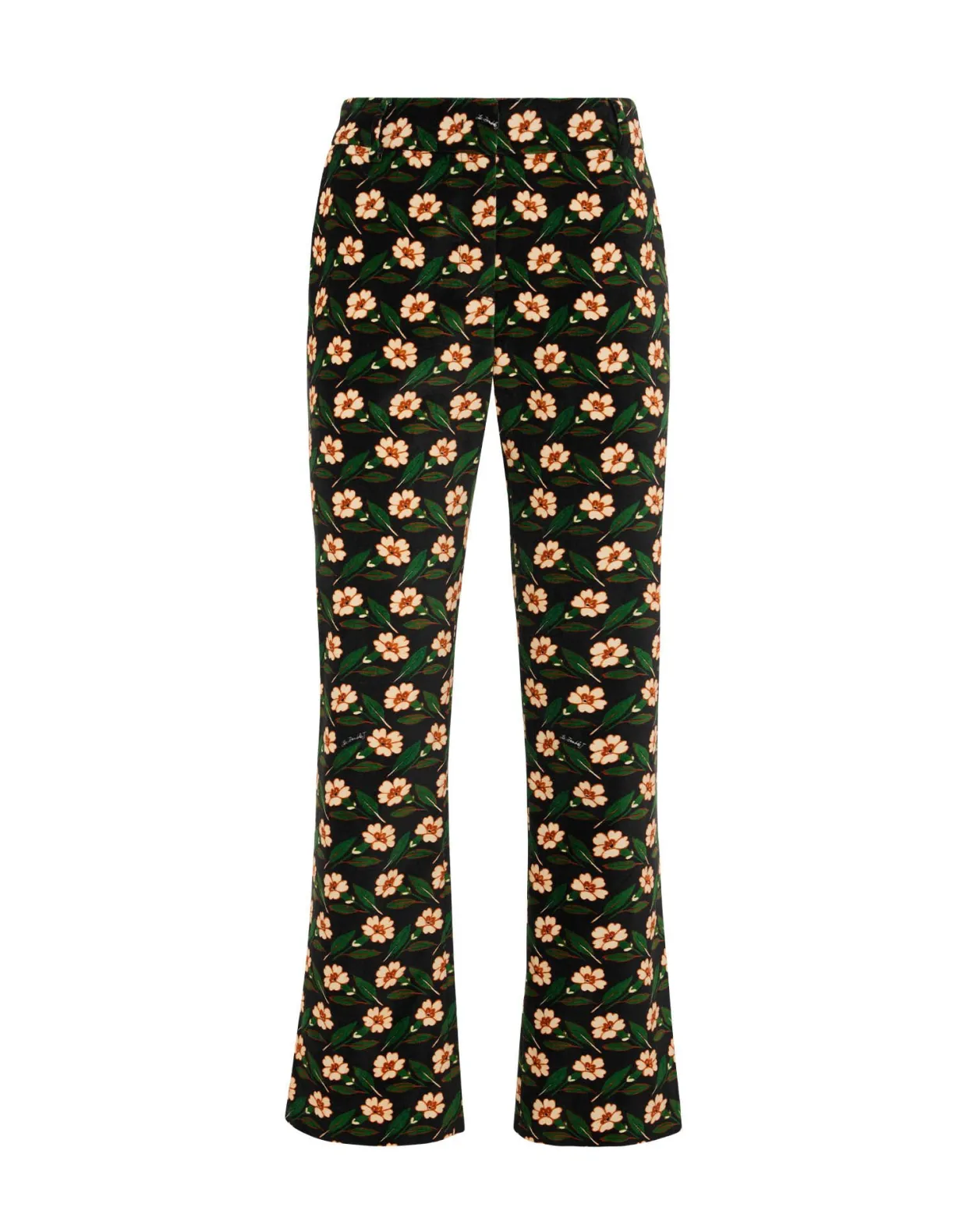 24/7 PantsMayfair Black in Cotton Velvet