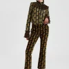 24/7 PantsScarab Black in Cotton Velvet